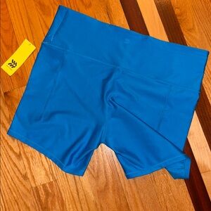 all in motion - Blue Athletic Shorts - 1X